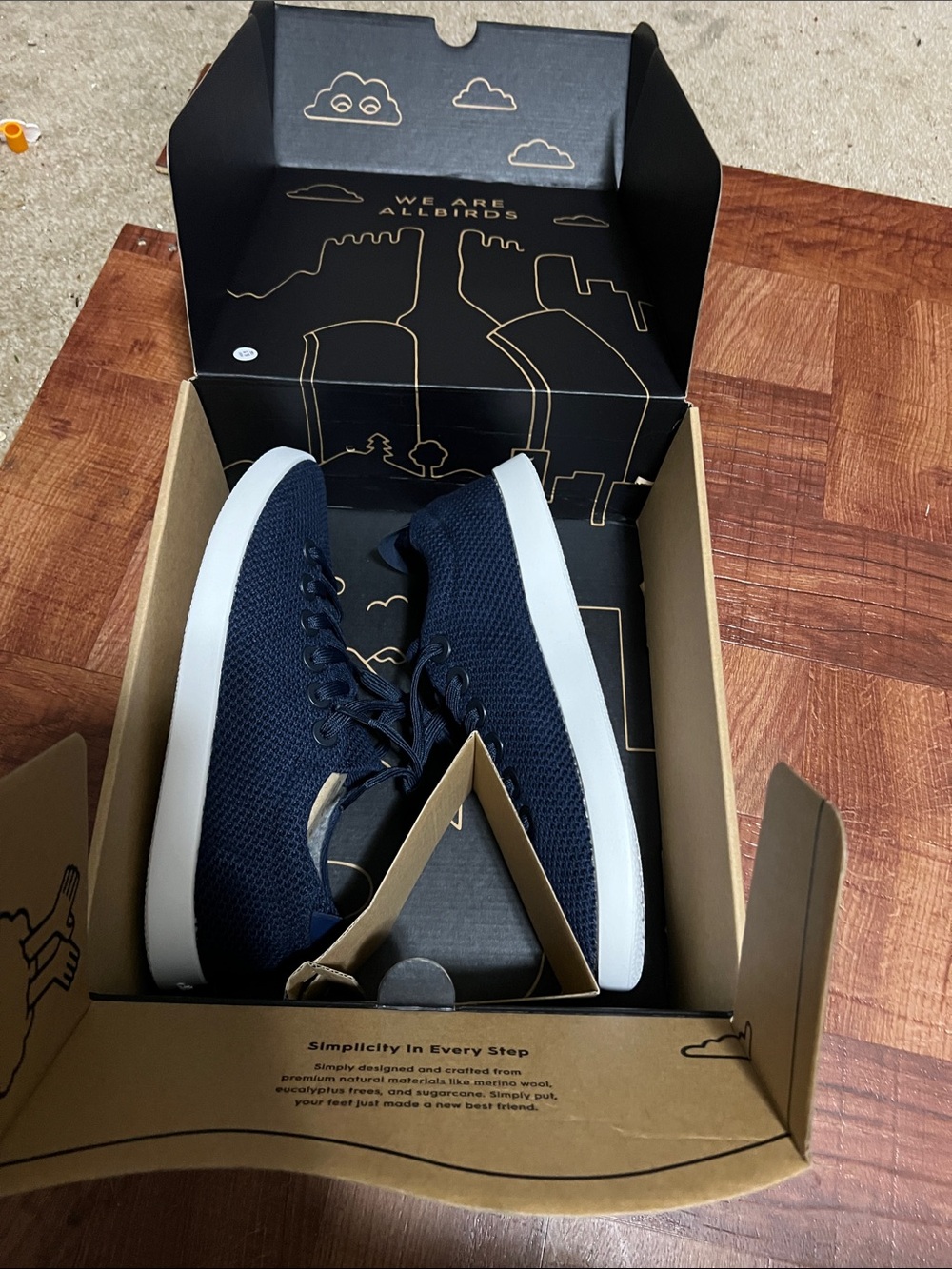 Allbirds Tree Pipers , Moonrise women’s 10 navy blue - Picture 5 of 13